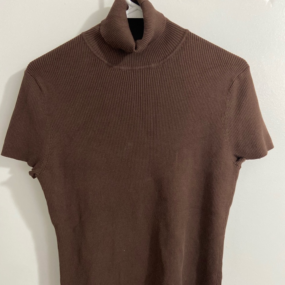 Short Sleeve Turtleneck